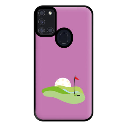 Golf course Phone Case for Galaxy A21s