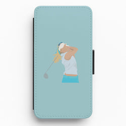 Thompson - Golf Flip / Wallet Phone Case