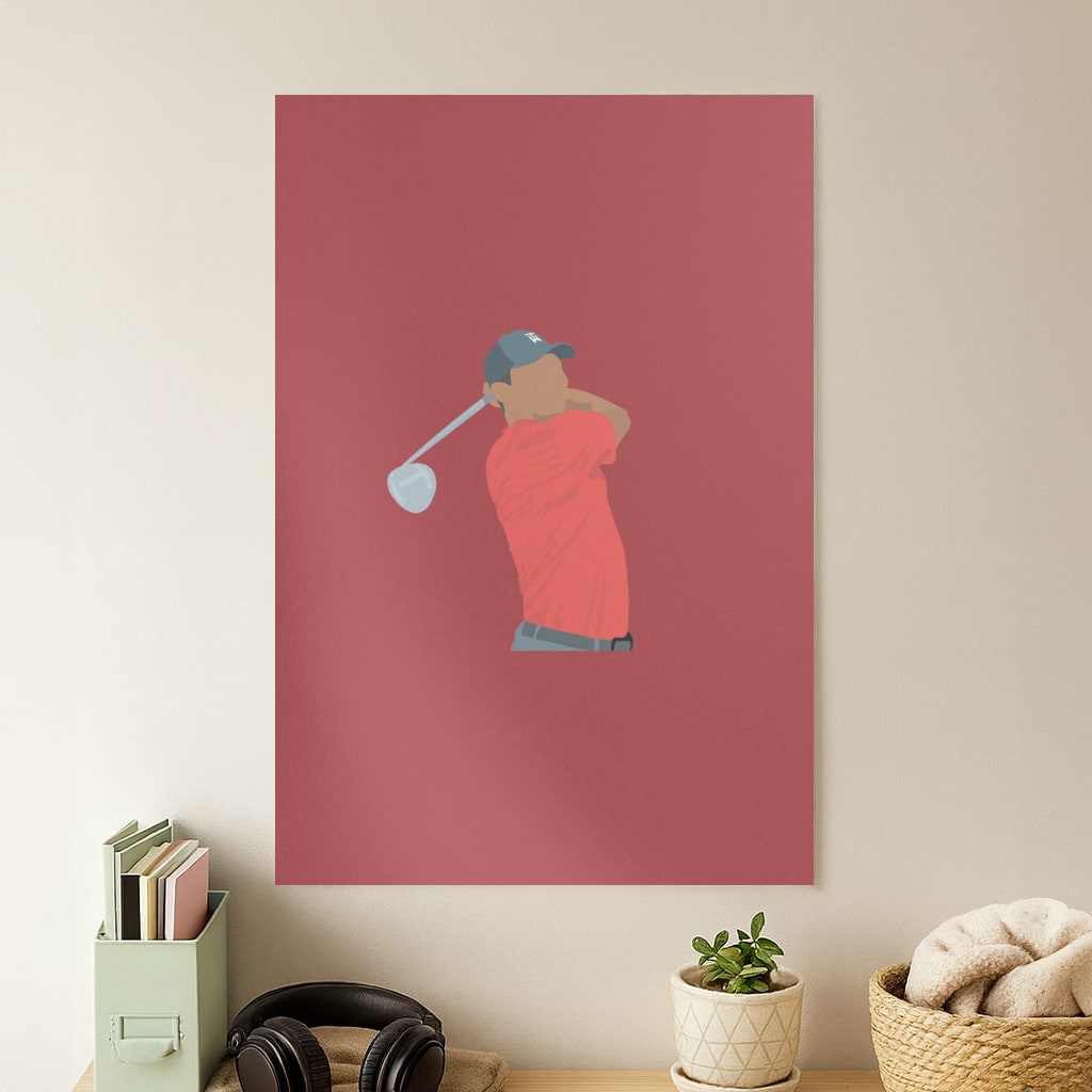 Tiger - Golf Poster