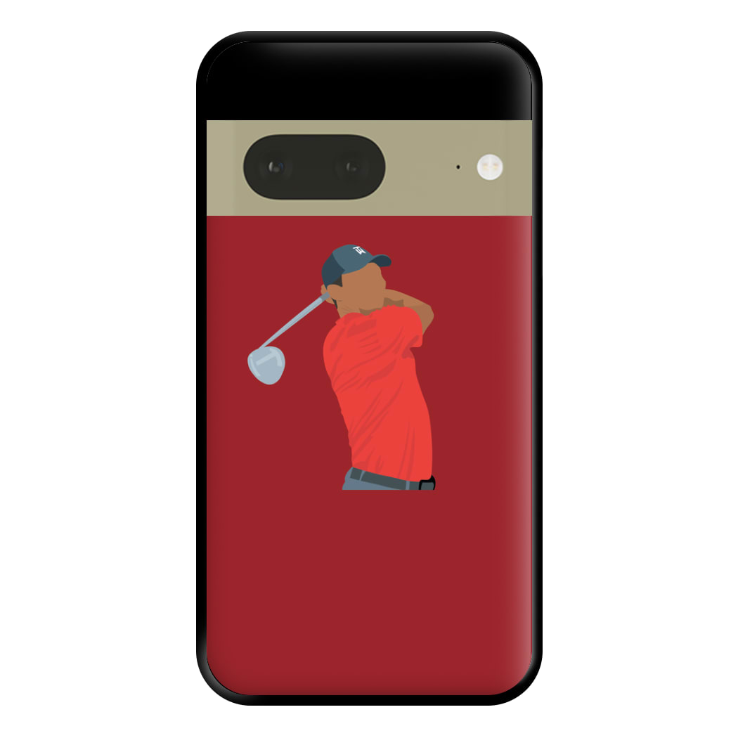 Tiger - Golf Phone Case for Google Pixel 7a