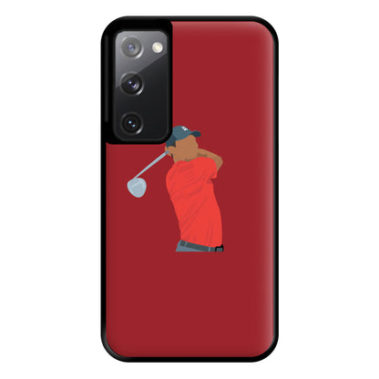 Tiger - Golf Phone Case for Galaxy S20FE