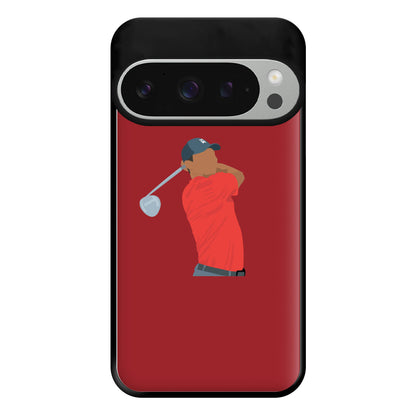 Tiger - Golf Phone Case for Google Pixel 9 Pro XL