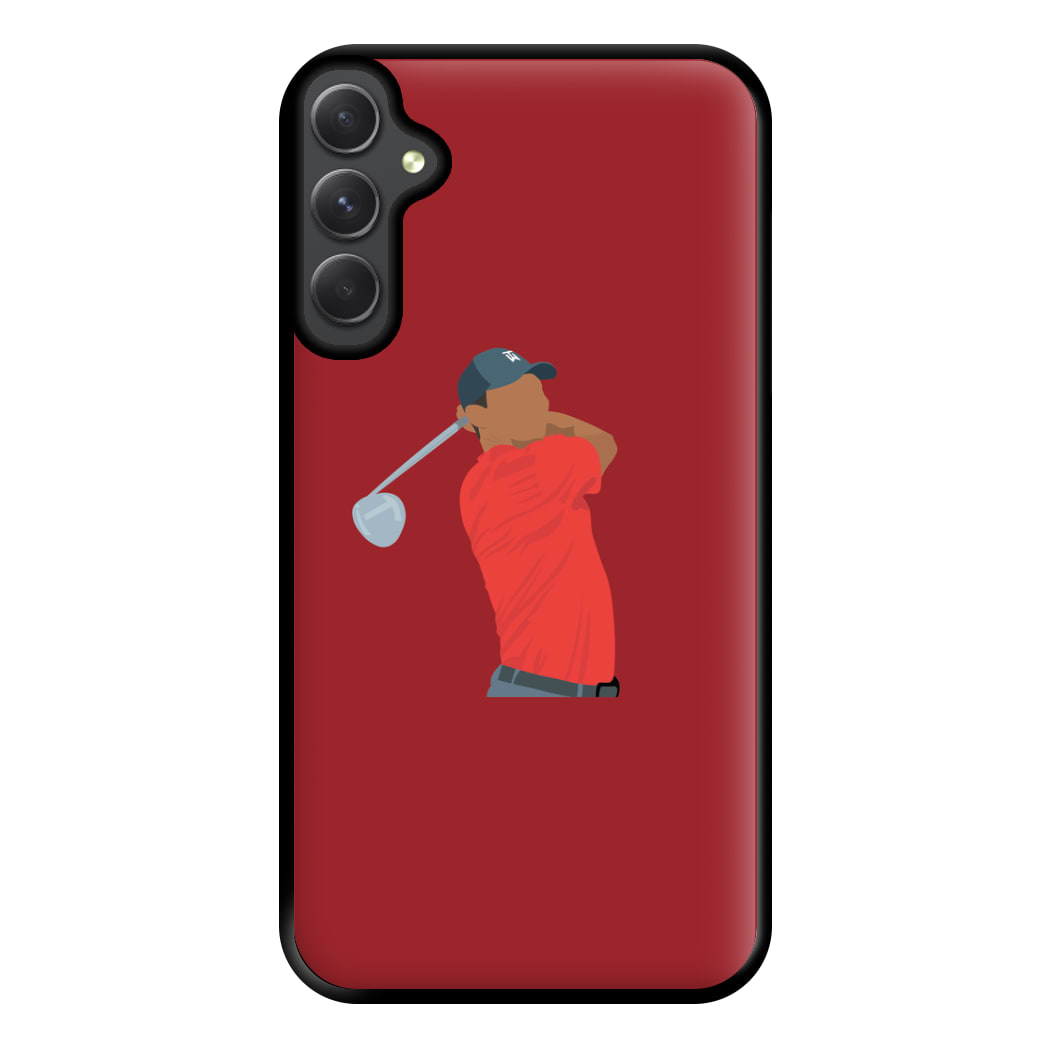 Tiger - Golf Phone Case for Galaxy A14