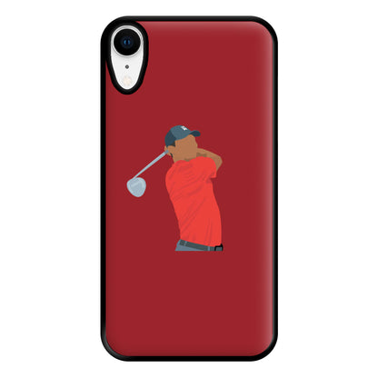 Tiger - Golf Phone Case for iPhone XR