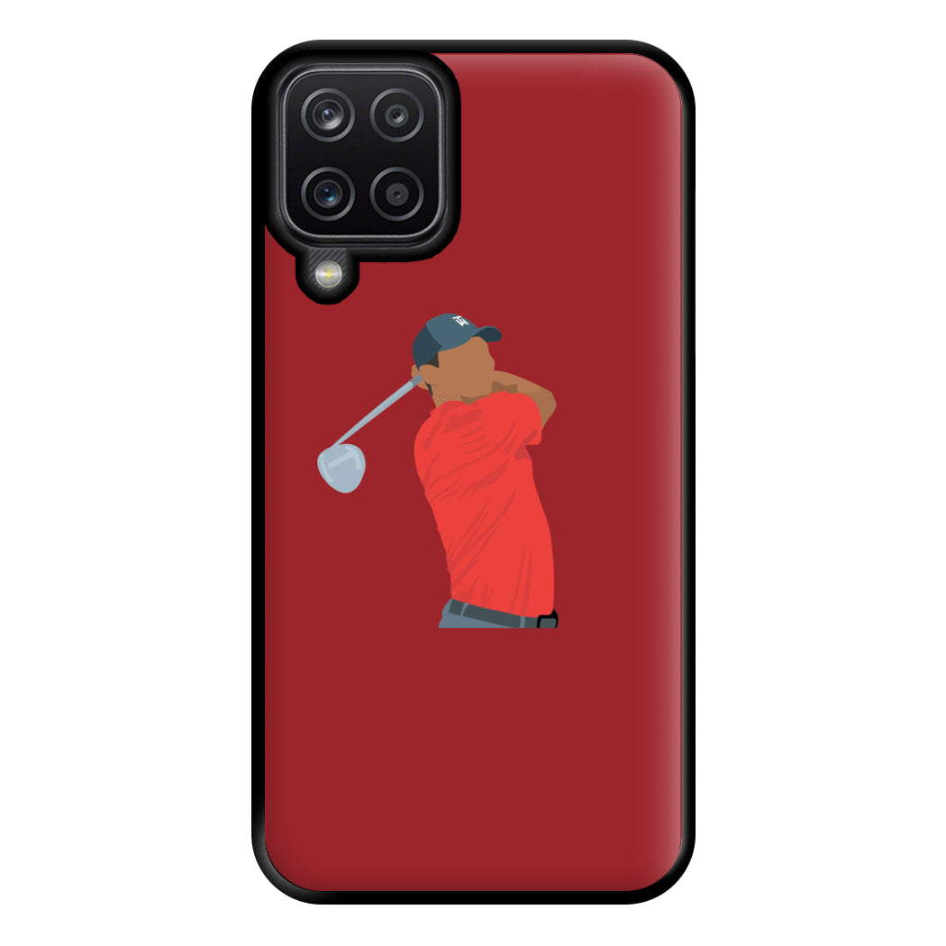 Tiger - Golf Phone Case for Galaxy A12