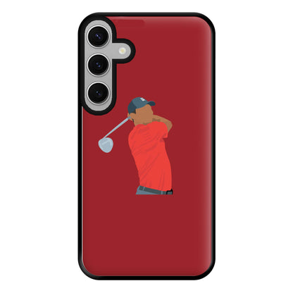 Tiger - Golf Phone Case for Galaxy S24FE