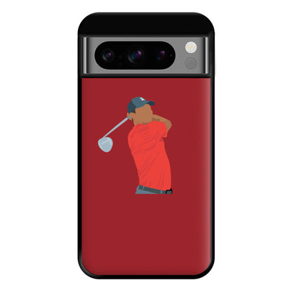 Tiger - Golf Phone Case for Google Pixel 8 Pro