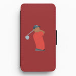 Tiger - Golf Flip / Wallet Phone Case