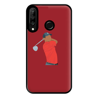 Tiger - Golf Phone Case for Huawei P30 Lite