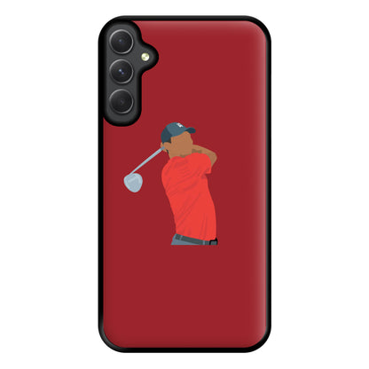 Tiger - Golf Phone Case for Galaxy A54