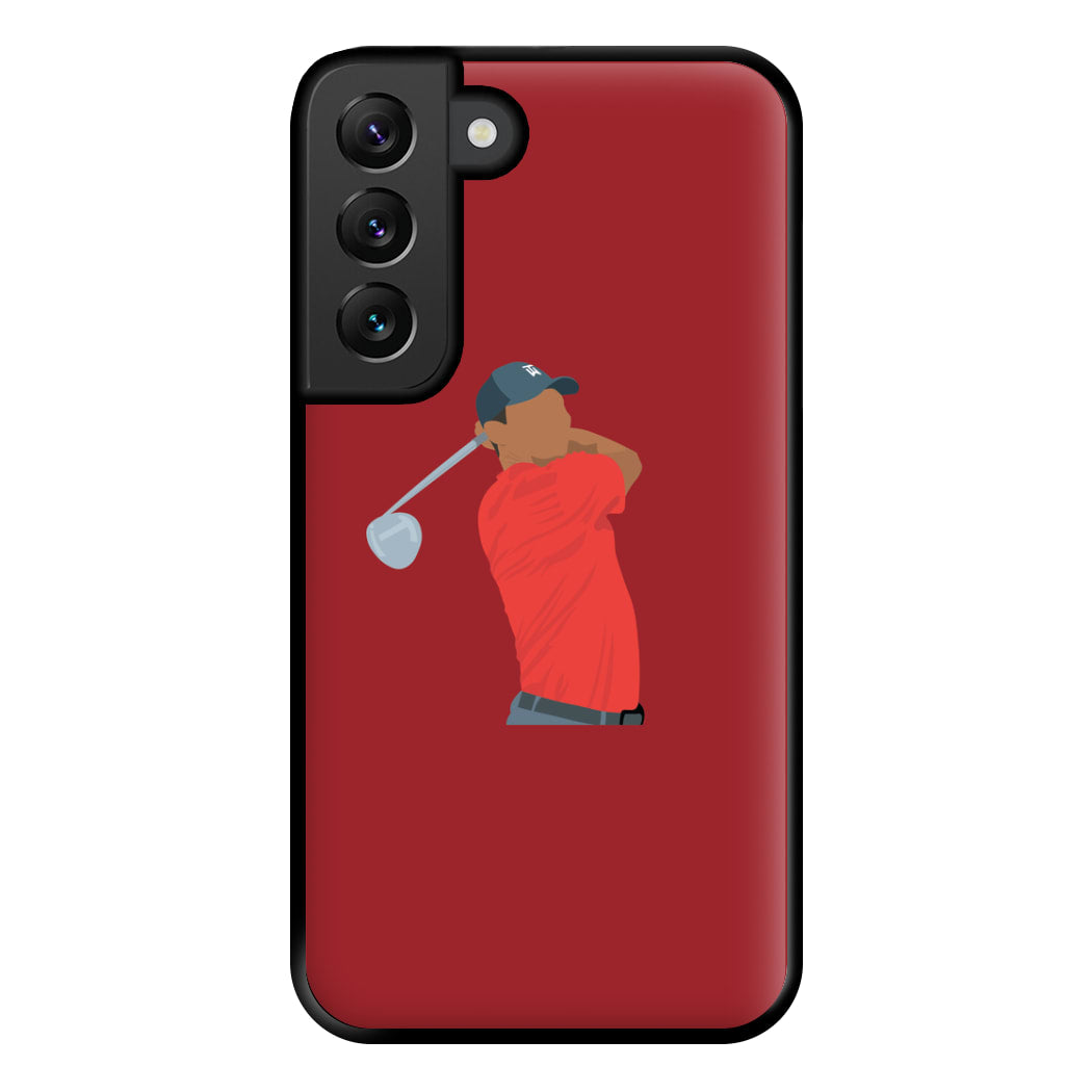 Tiger - Golf Phone Case for Galaxy S22 Plus