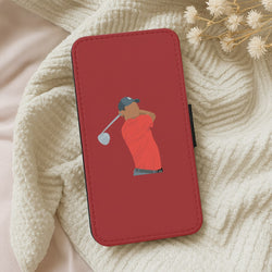 Tiger - Golf Wallet Phone Case