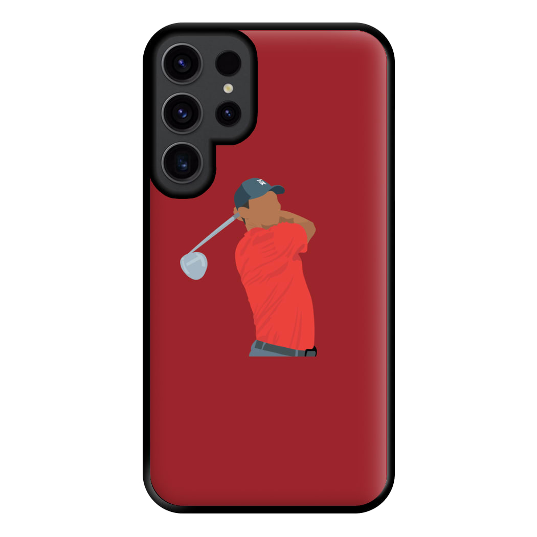 Tiger - Golf Phone Case for Galaxy S23 Ultra