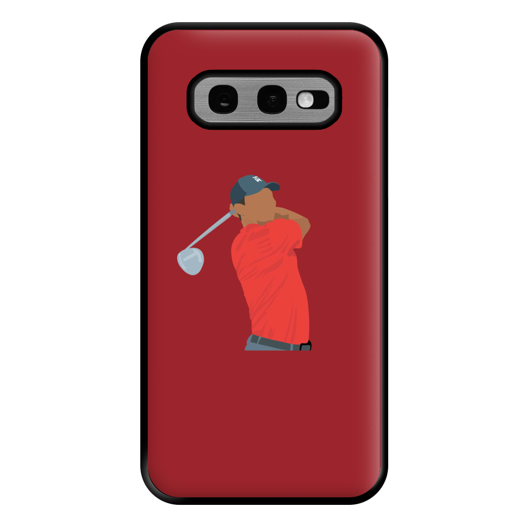 Tiger - Golf Phone Case for Galaxy S10e