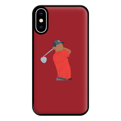 Tiger - Golf Phone Case for iPhone XS Max