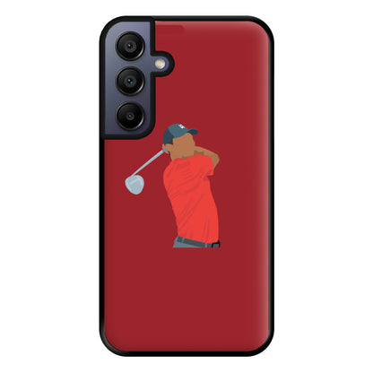 Tiger - Golf Phone Case for Galaxy A15