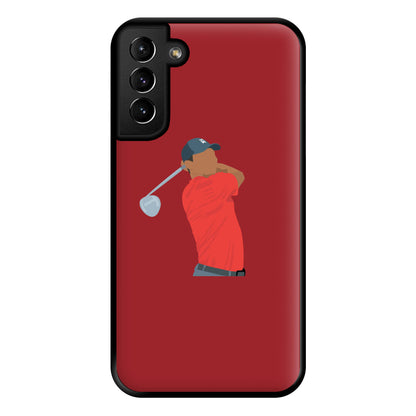 Tiger - Golf Phone Case for Galaxy S21 Plus