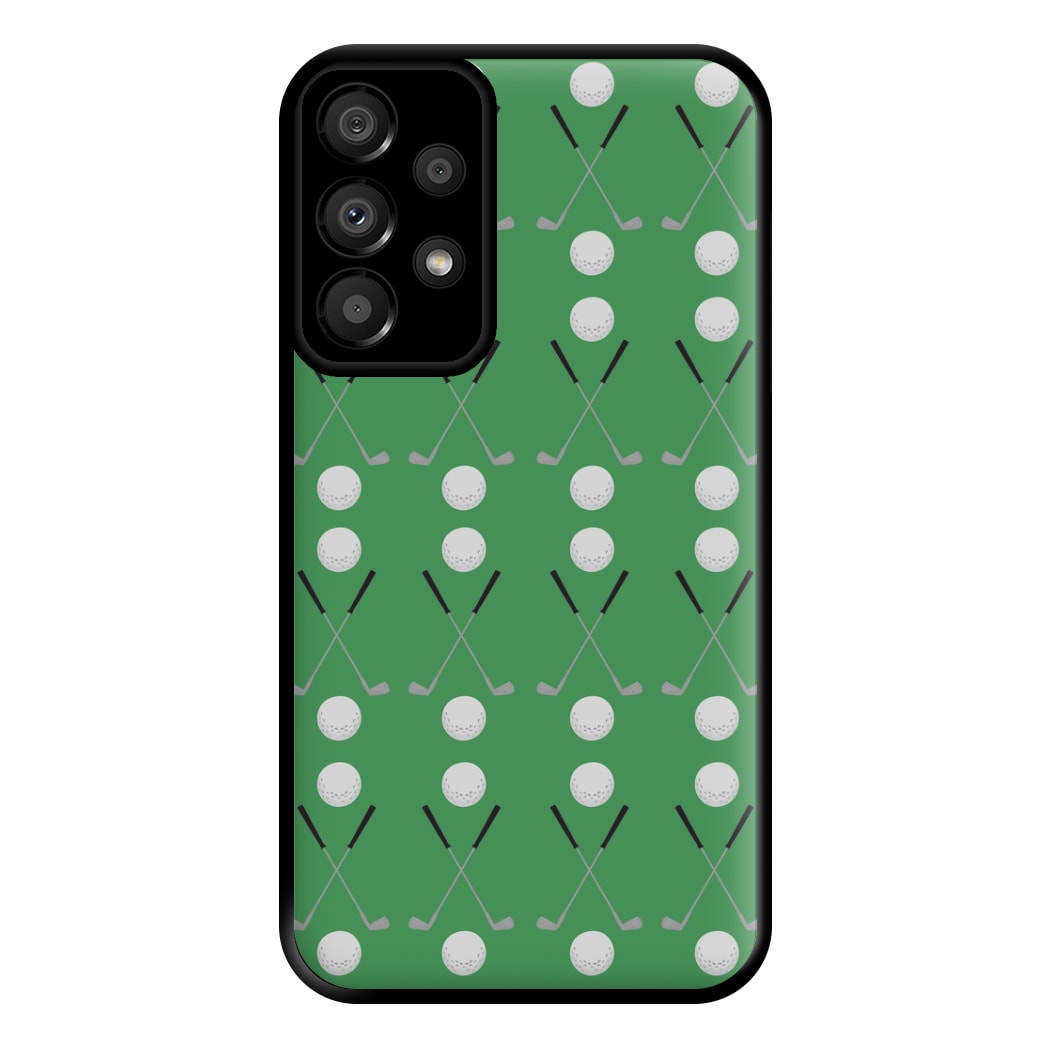 Golf clubs Phone Case for Galaxy A33