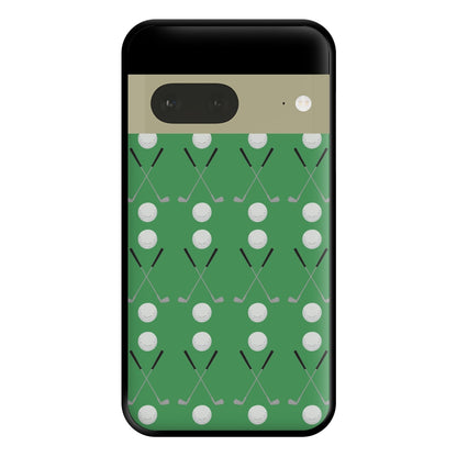 Golf clubs Phone Case for Google Pixel 7a