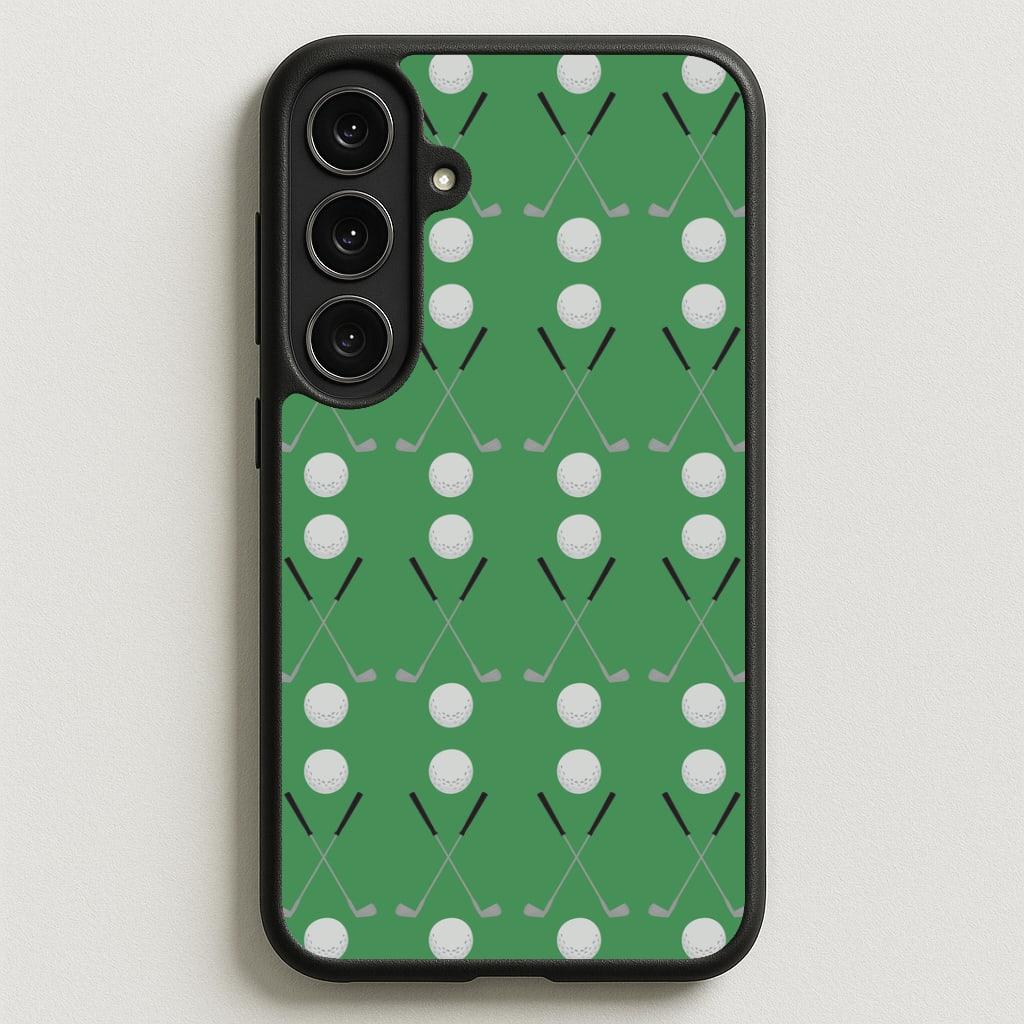 Golf clubs Phone Case for Galaxy S25FE