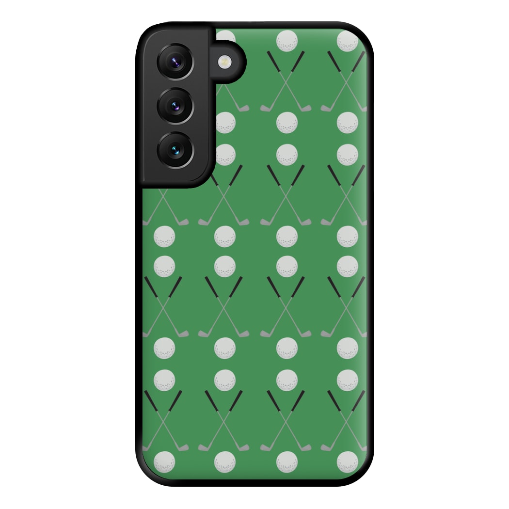 Golf clubs Phone Case for Galaxy S22 Plus