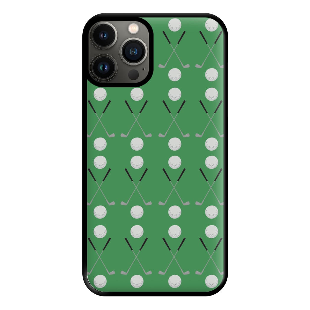 Golf clubs Phone Case for iPhone 13 Pro Max