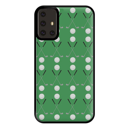 Golf clubs Phone Case for Galaxy A71