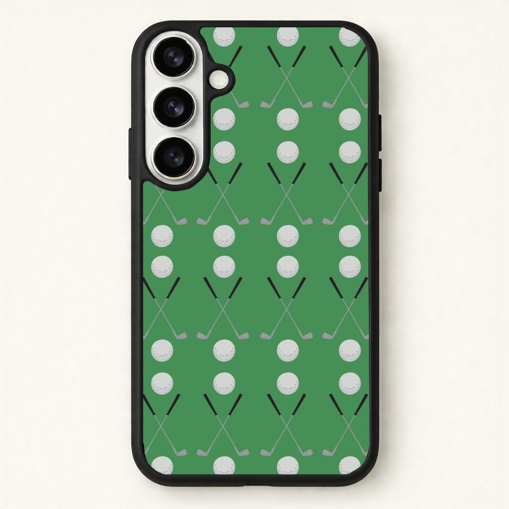 Golf clubs Phone Case for Galaxy S26 Plus