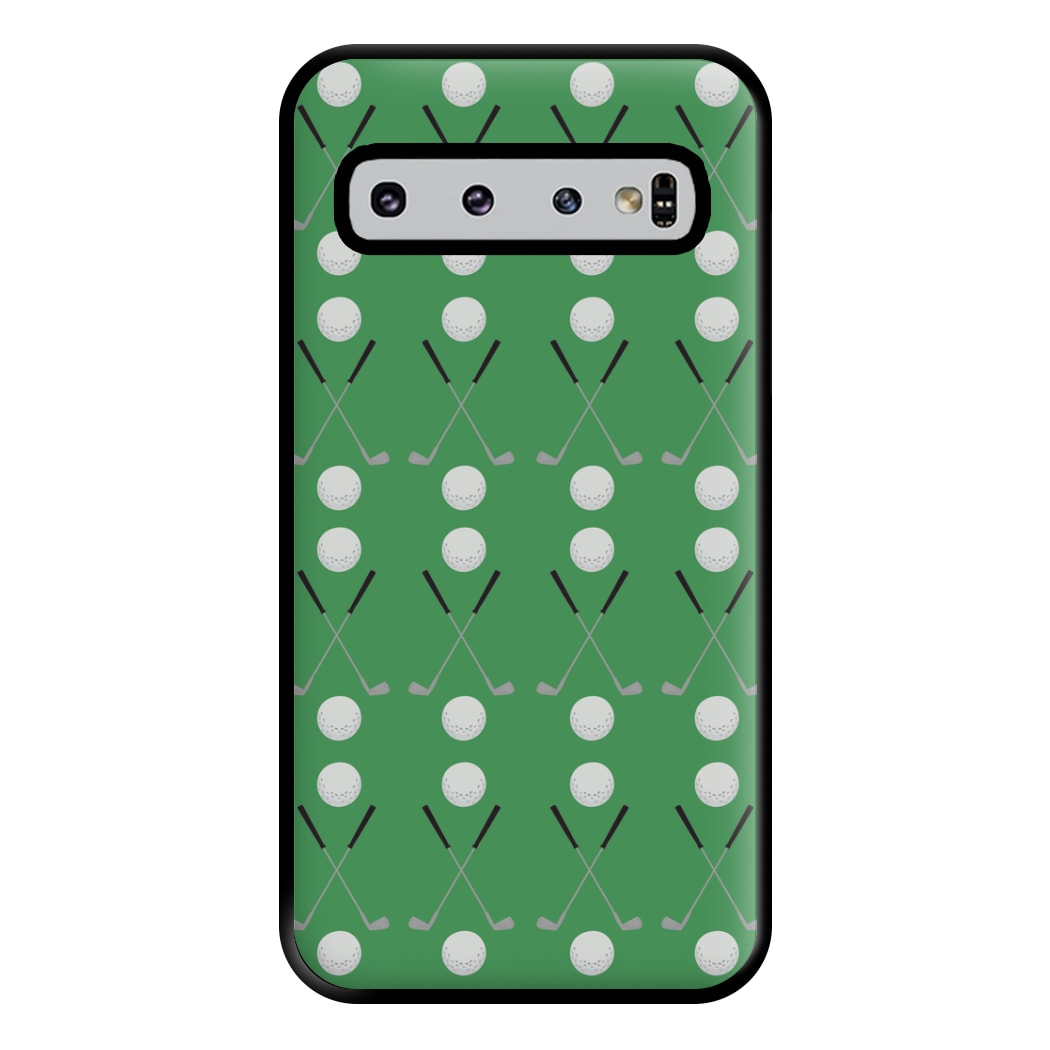 Golf clubs Phone Case for Galaxy S10 Plus