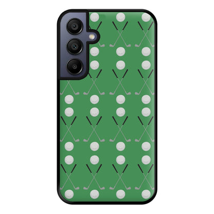 Golf clubs Phone Case for Galaxy A15