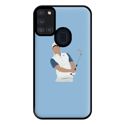 Mcllroy - Golf Phone Case for Galaxy A21s