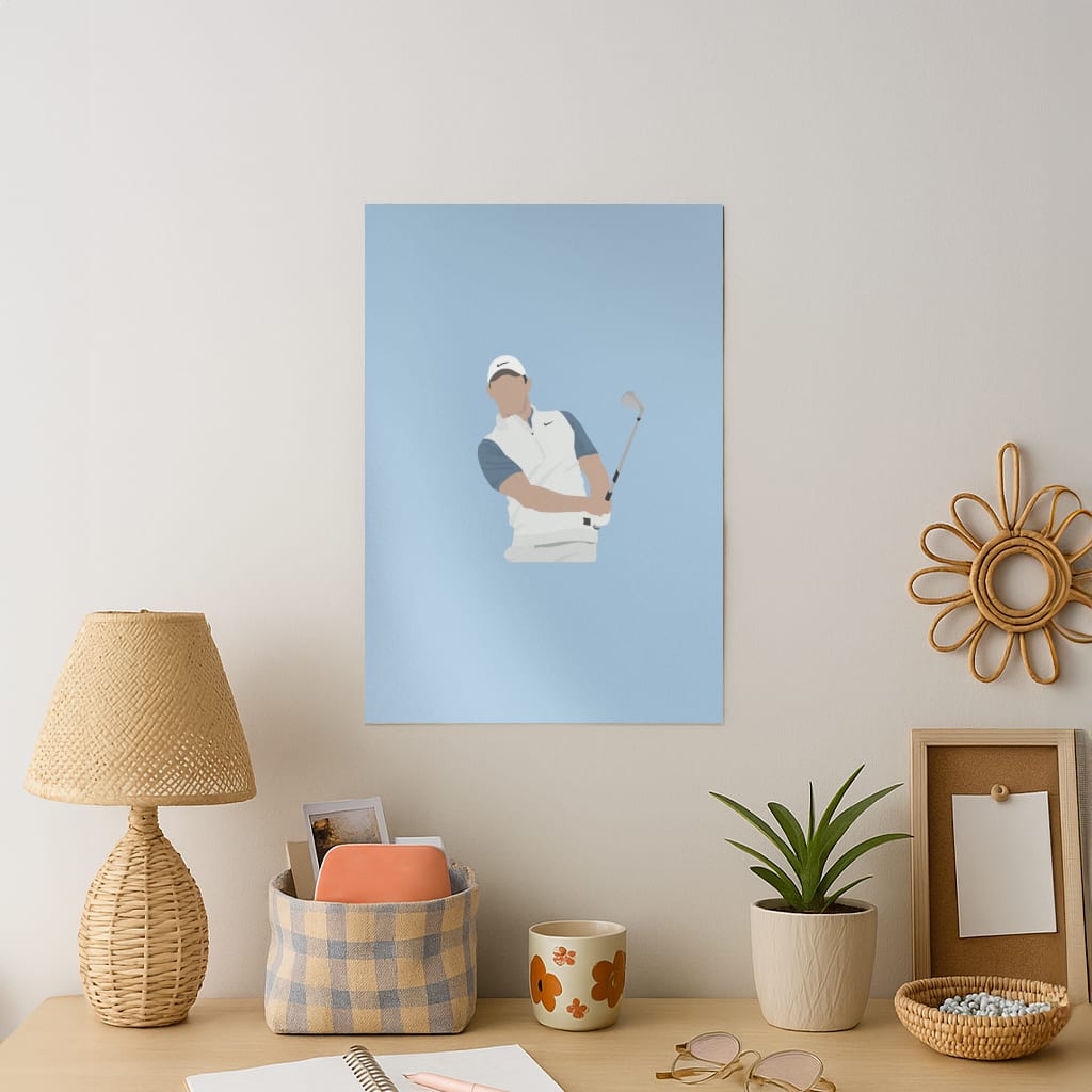 Mcllroy - Golf Art Print