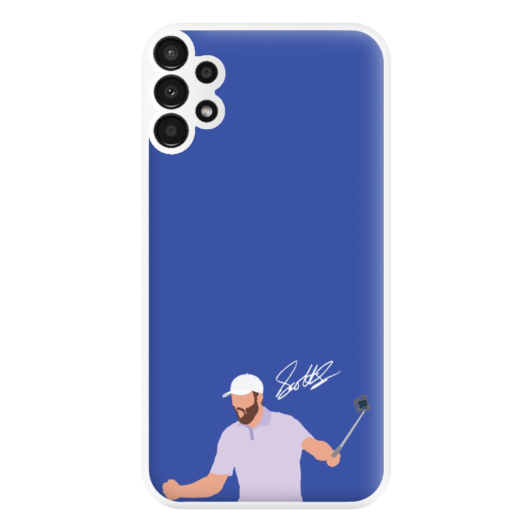 Scheffler Signature Phone Case for Galaxy A13