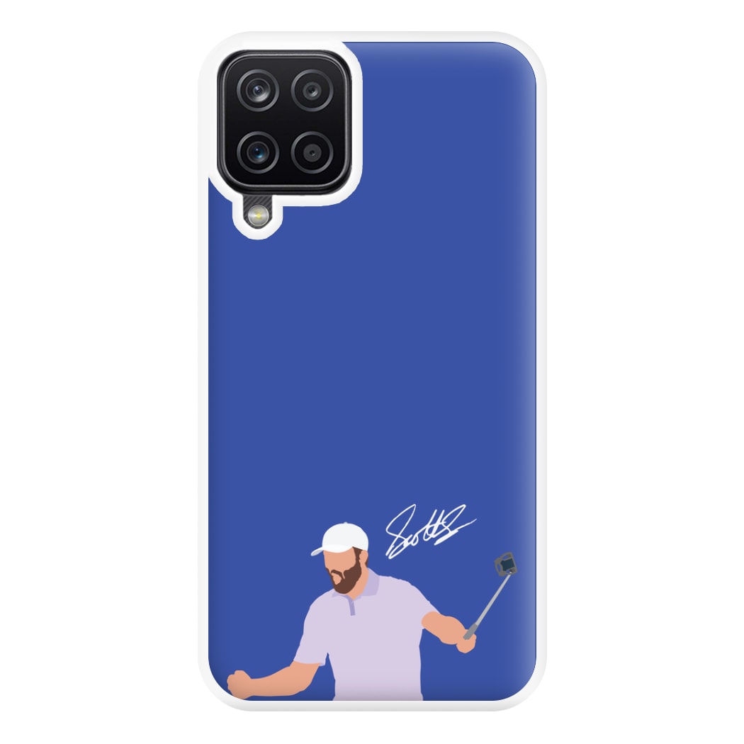 Scheffler Signature Phone Case for Galaxy A12