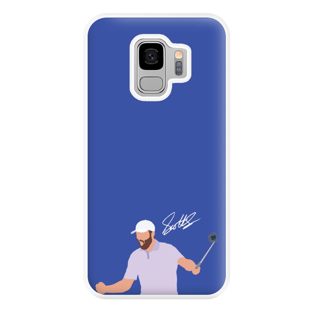 Scheffler Signature Phone Case for Galaxy S9 Plus