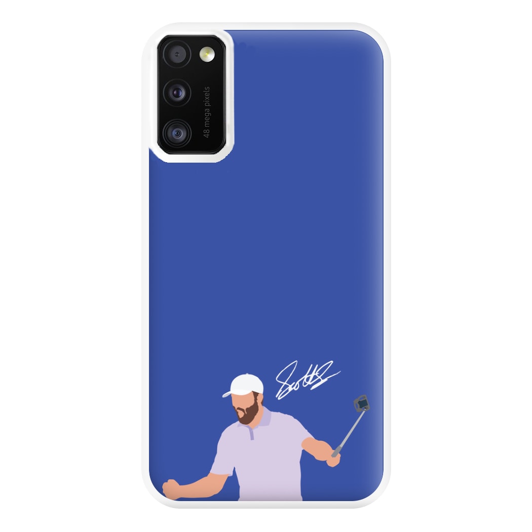 Scheffler Signature Phone Case for Galaxy A41