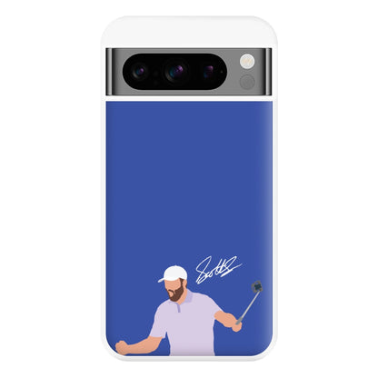 Scheffler Signature Phone Case for Google Pixel 8 Pro