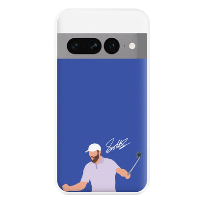 Scheffler Signature Phone Case for Google Pixel 7 Pro