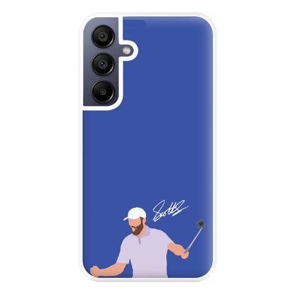 Scheffler Signature Phone Case for Galaxy A16