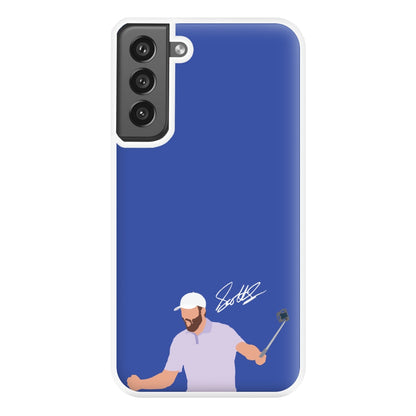 Scheffler Signature Phone Case for Galaxy S21FE