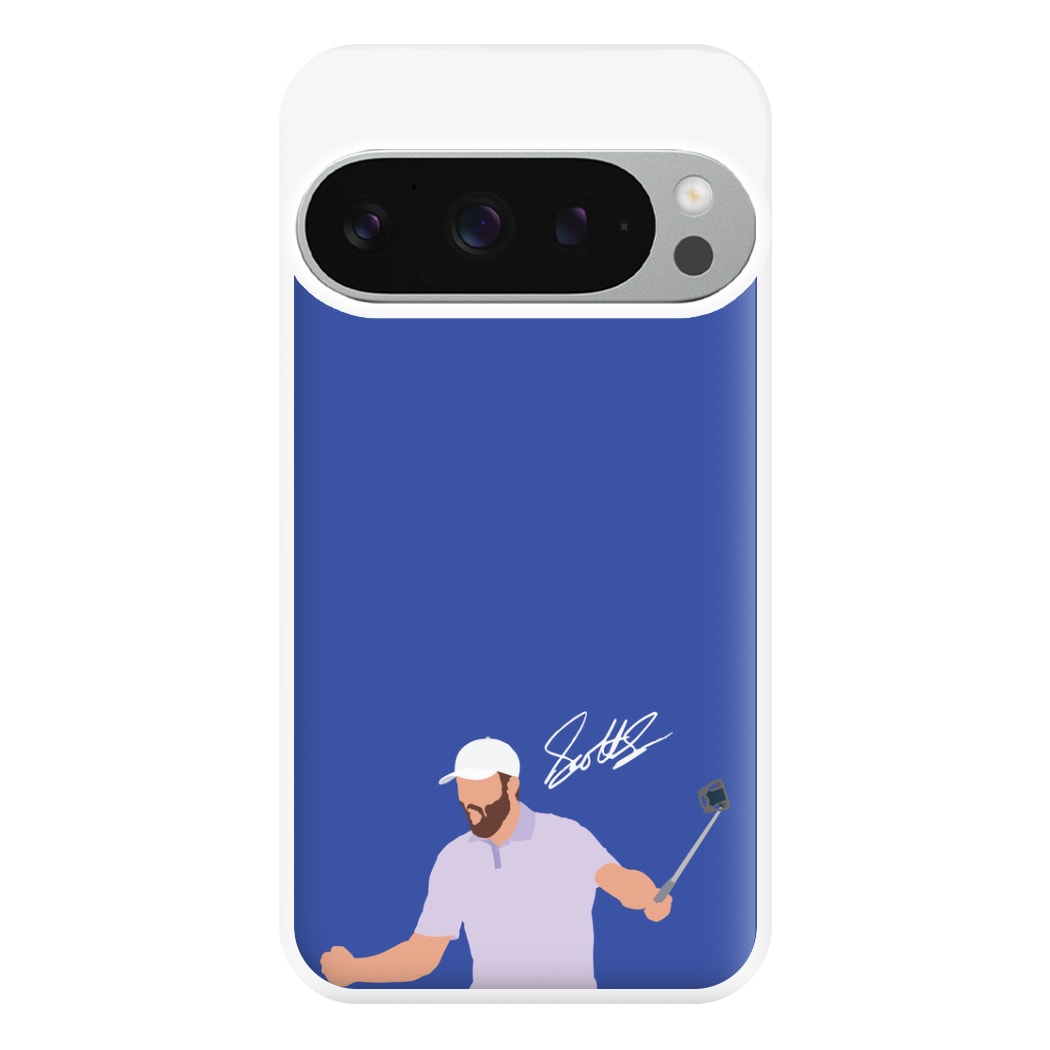 Scheffler Signature Phone Case for Google Pixel 9 Pro XL