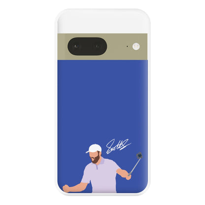 Scheffler Signature Phone Case for Google Pixel 7a