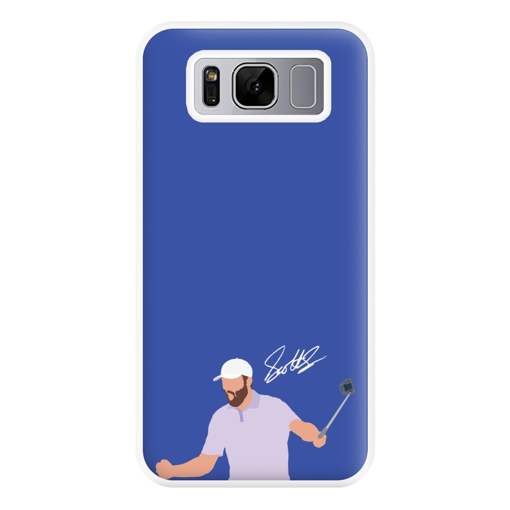 Scheffler Signature Phone Case for Galaxy S8 Plus