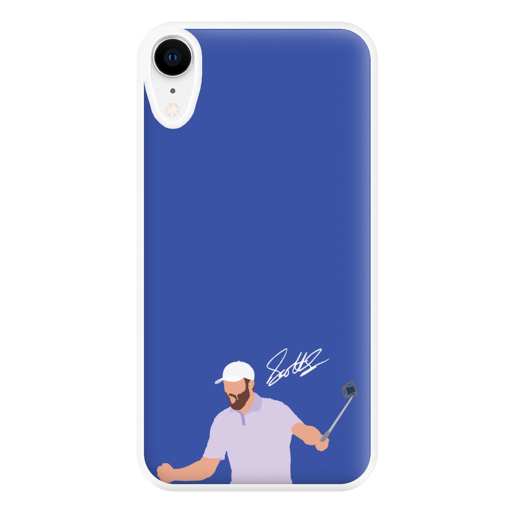 Scheffler Signature Phone Case for iPhone XR