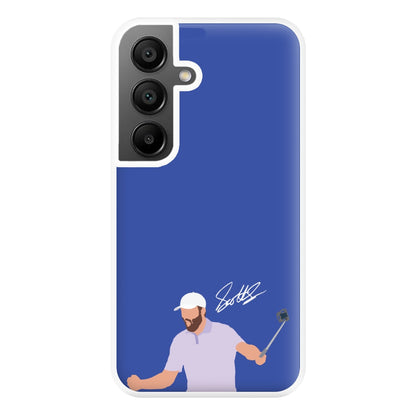 Scheffler Signature Phone Case for Galaxy A55