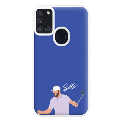 Scheffler Signature Phone Case for Galaxy A21s