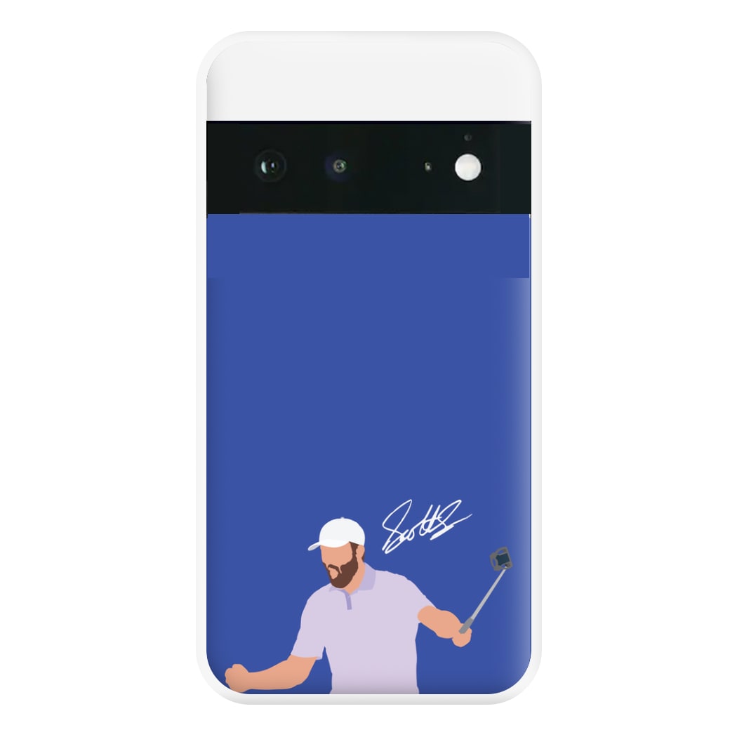 Scheffler Signature Phone Case for Google Pixel 6a