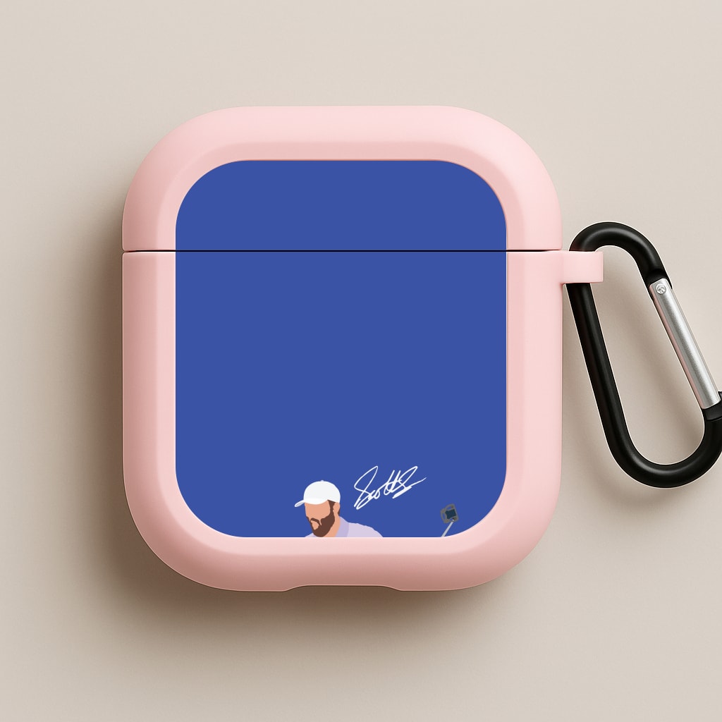 Scheffler Signature Pink AirPods Case