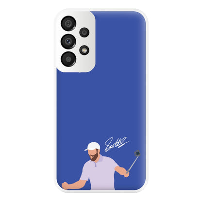 Scheffler Signature Phone Case for Galaxy A33