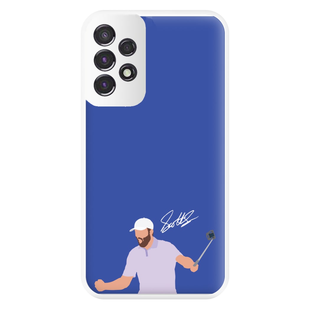 Scheffler Signature Phone Case for Galaxy A53